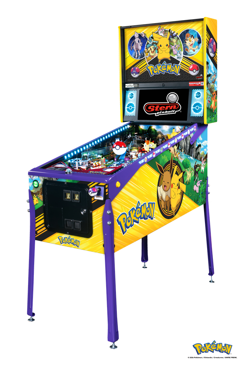 POKEMON PINBALL MACHINE - STERN PREORDER/DEPOSIT