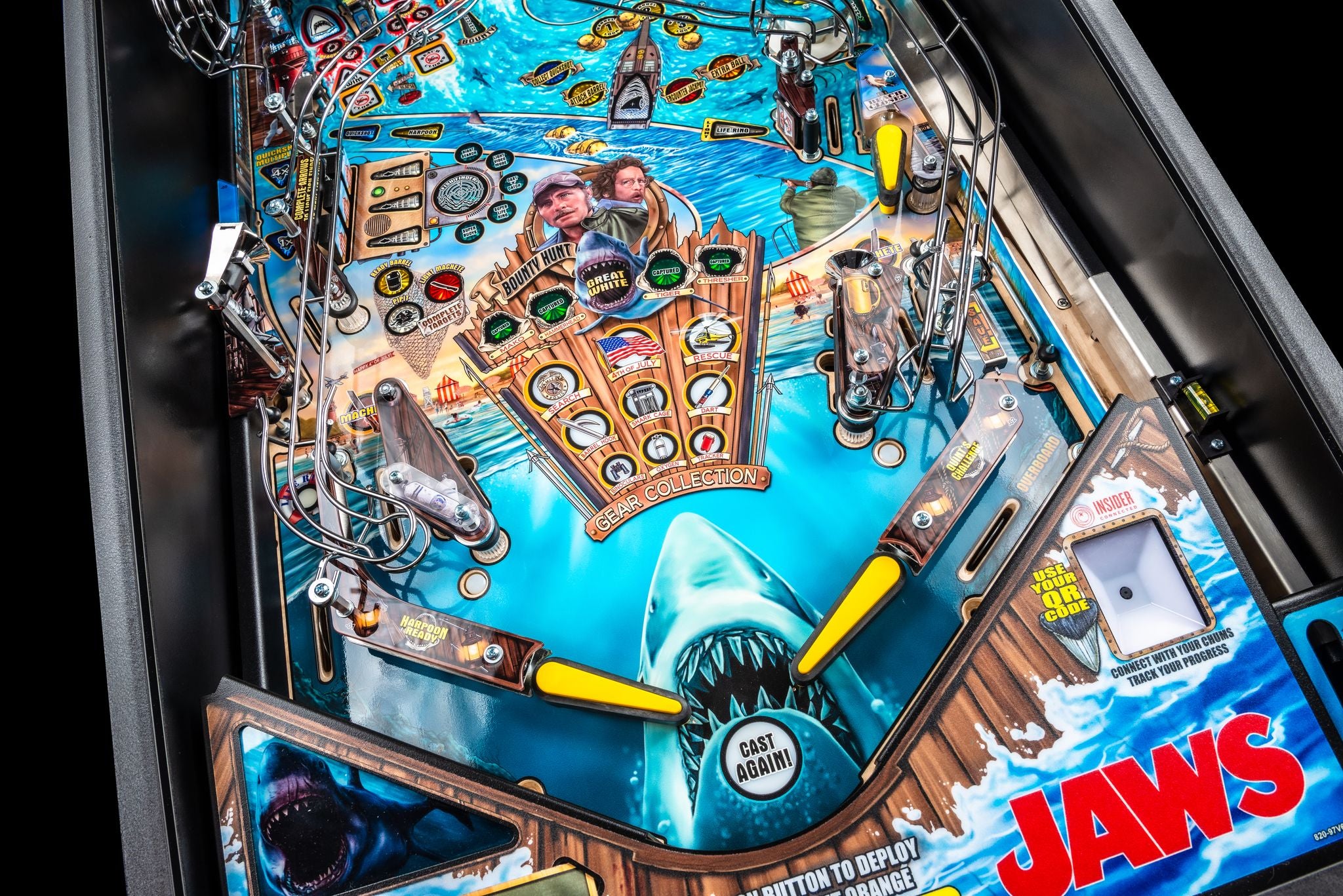 JAWS PINBALL MACHINE