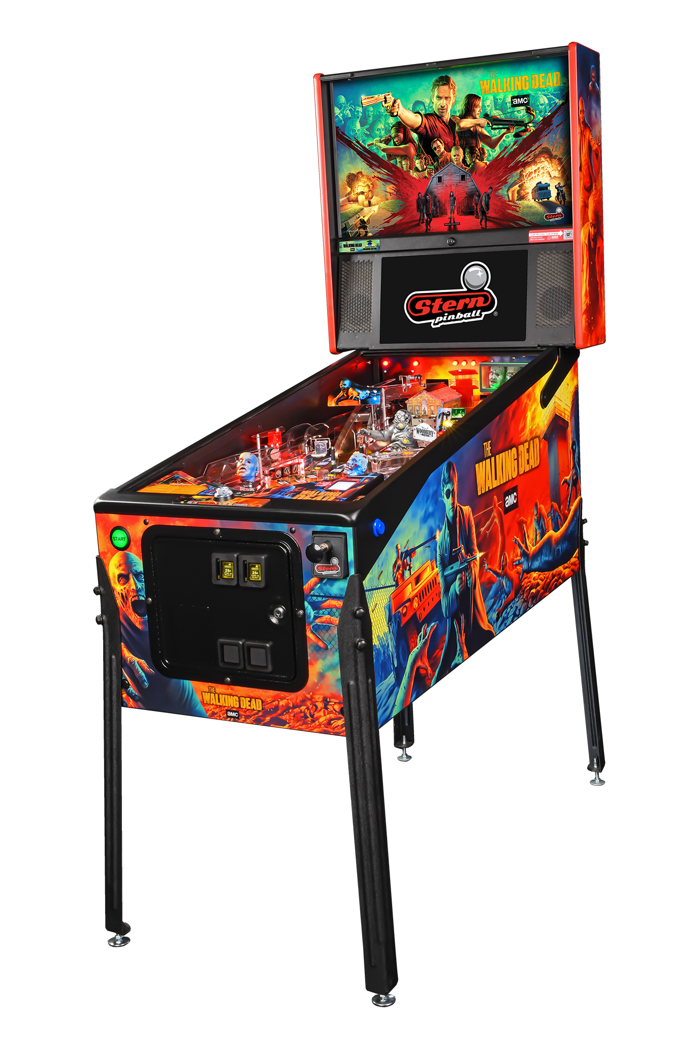 WALKING DEAD REMASTERED PINBALL MACHINE