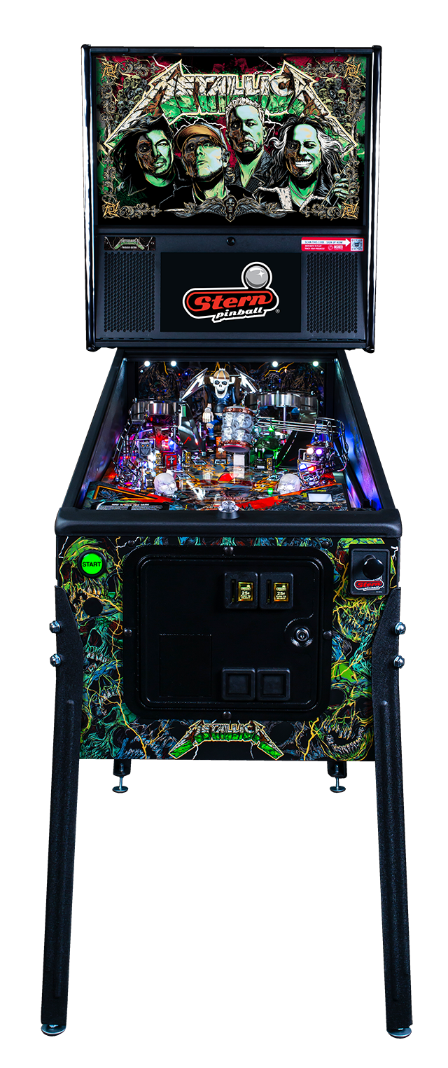 METALLICA REMASTER PREMIUM PINBALL MACHINE