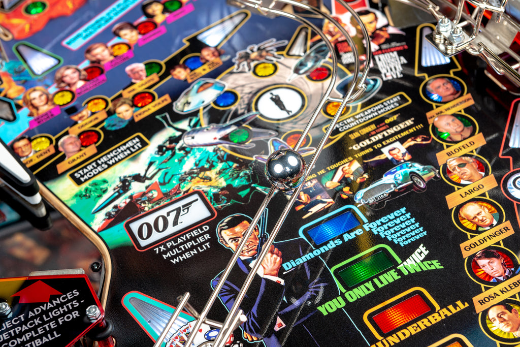 JAMES BOND PINBALL MACHINE