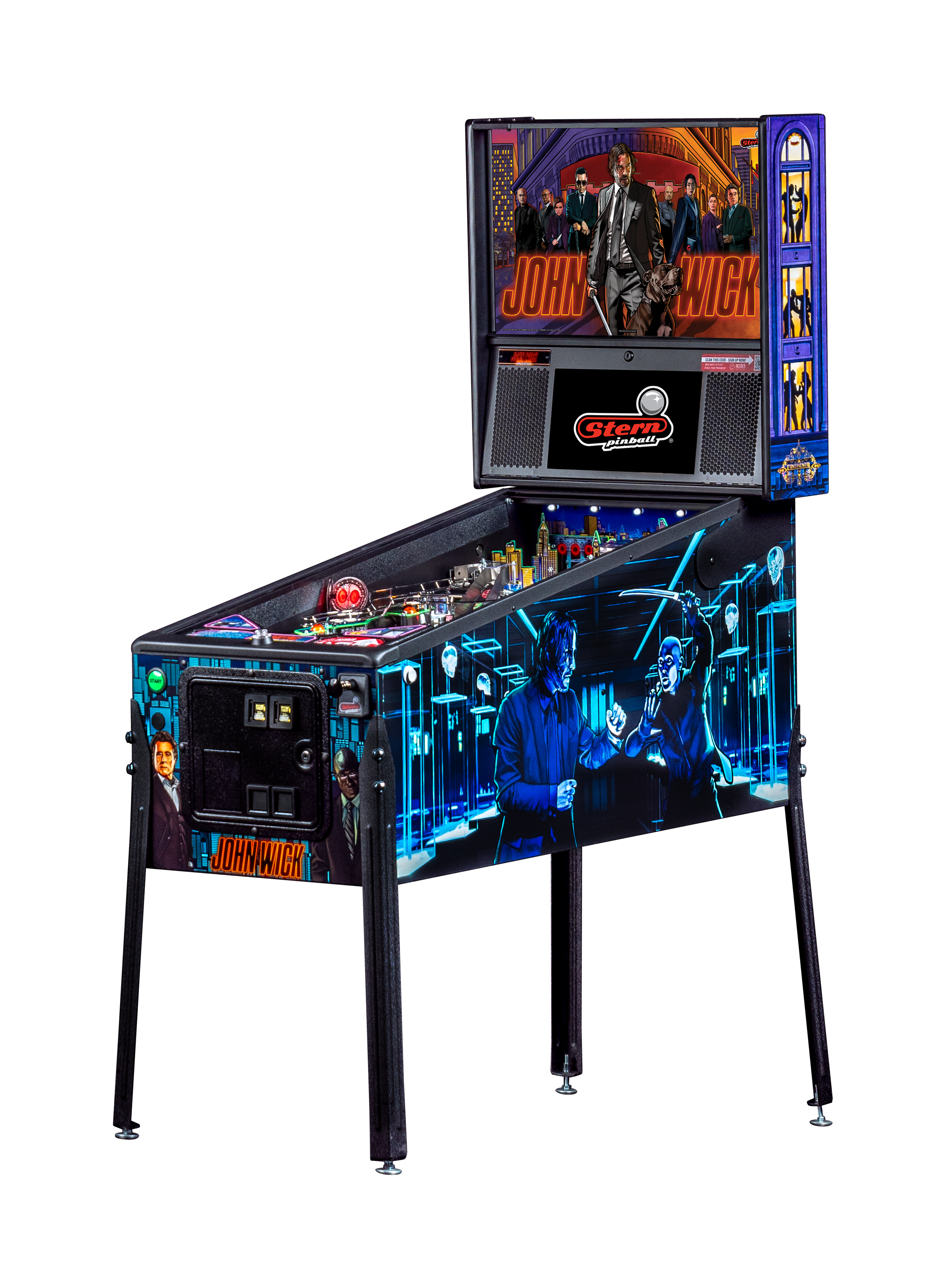 JOHN WICK PINBALL MACHINE