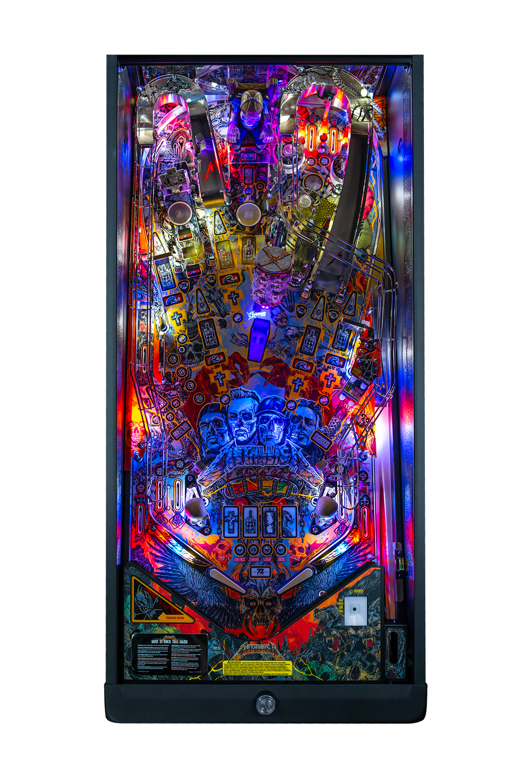 METALLICA REMASTER PREMIUM PINBALL MACHINE – Lock Is Lit Pinball