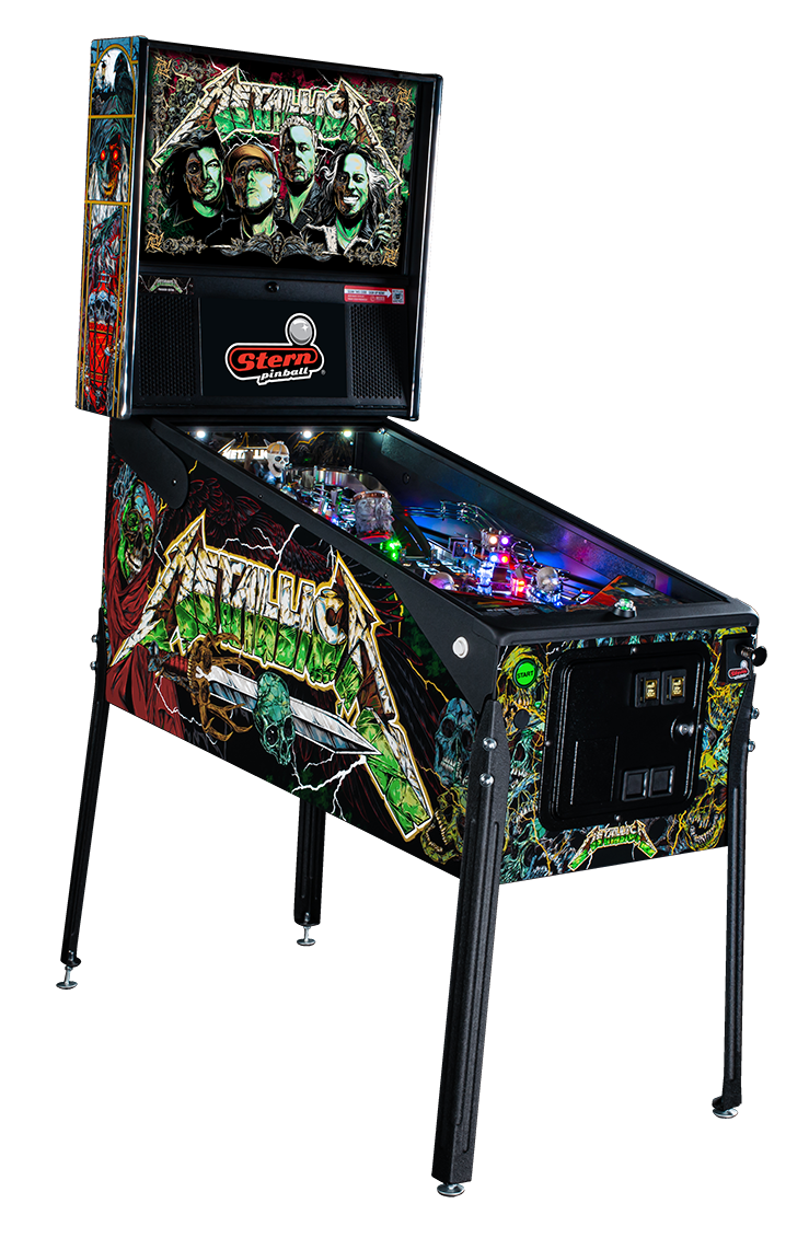 METALLICA REMASTER PREMIUM PINBALL MACHINE – Lock Is Lit Pinball