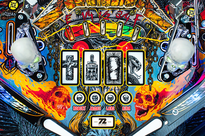 METALLICA REMASTER PREMIUM PINBALL MACHINE