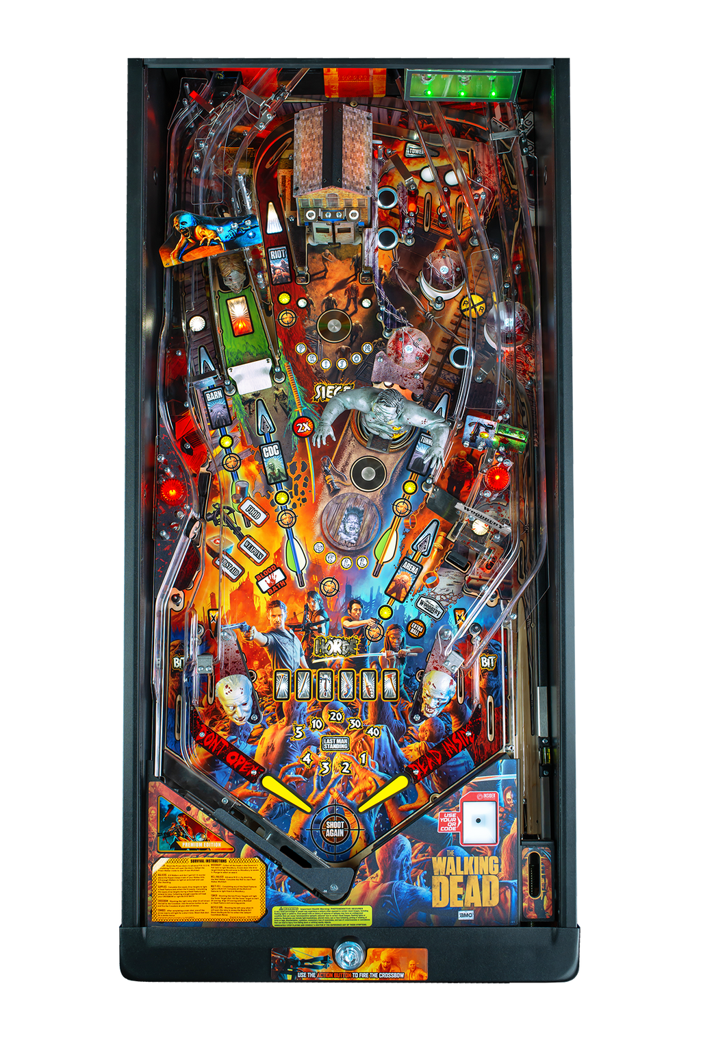 WALKING DEAD REMASTERED PINBALL MACHINE