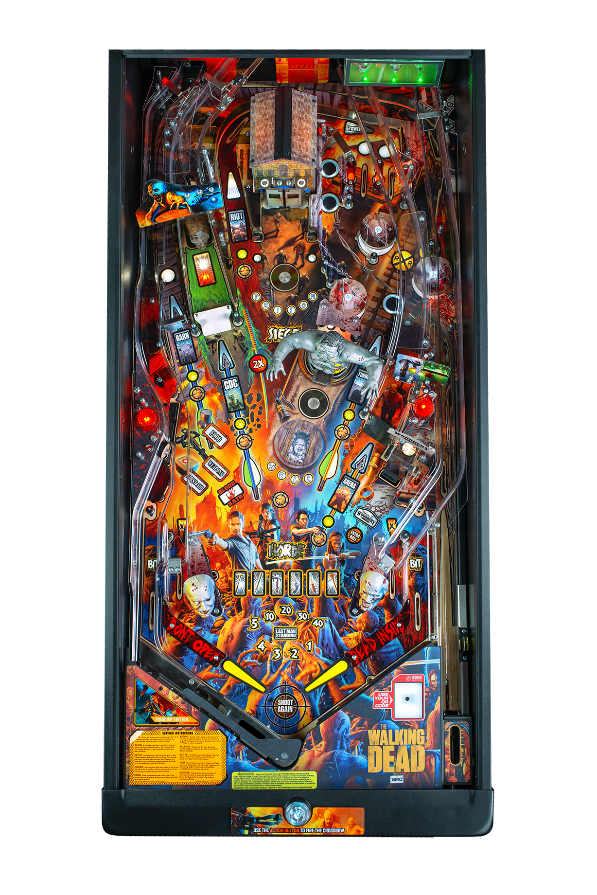 WALKING DEAD REMASTERED PINBALL MACHINE