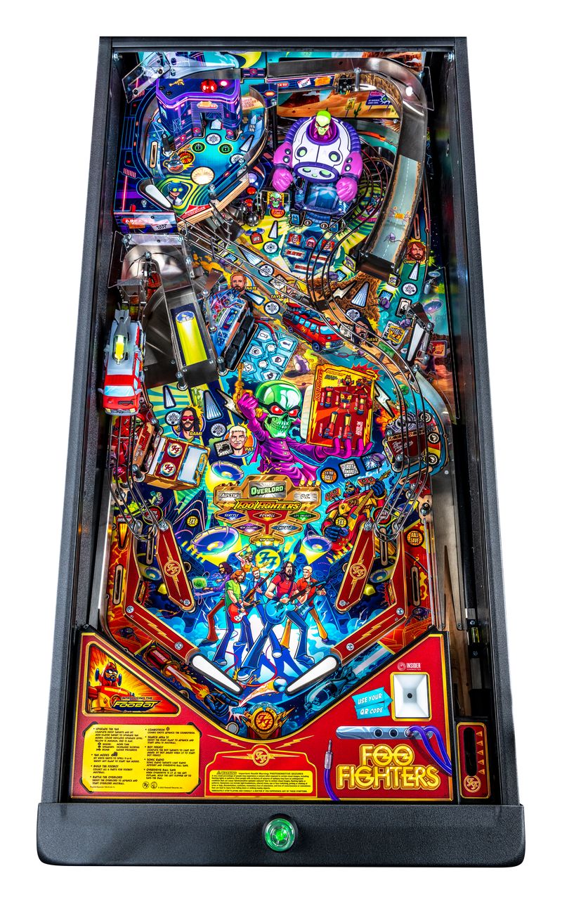 FOO FIGHTERS PINBALL MACHINE