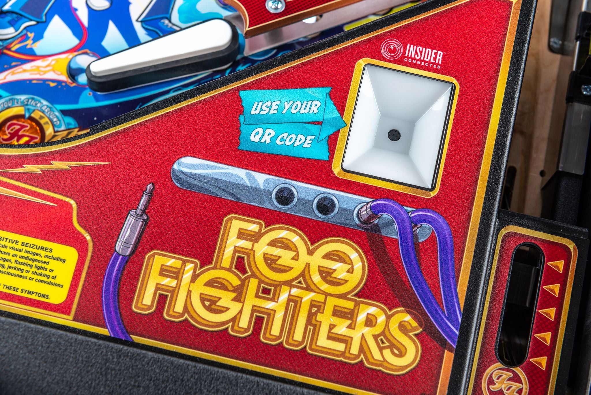 FOO FIGHTERS PINBALL MACHINE