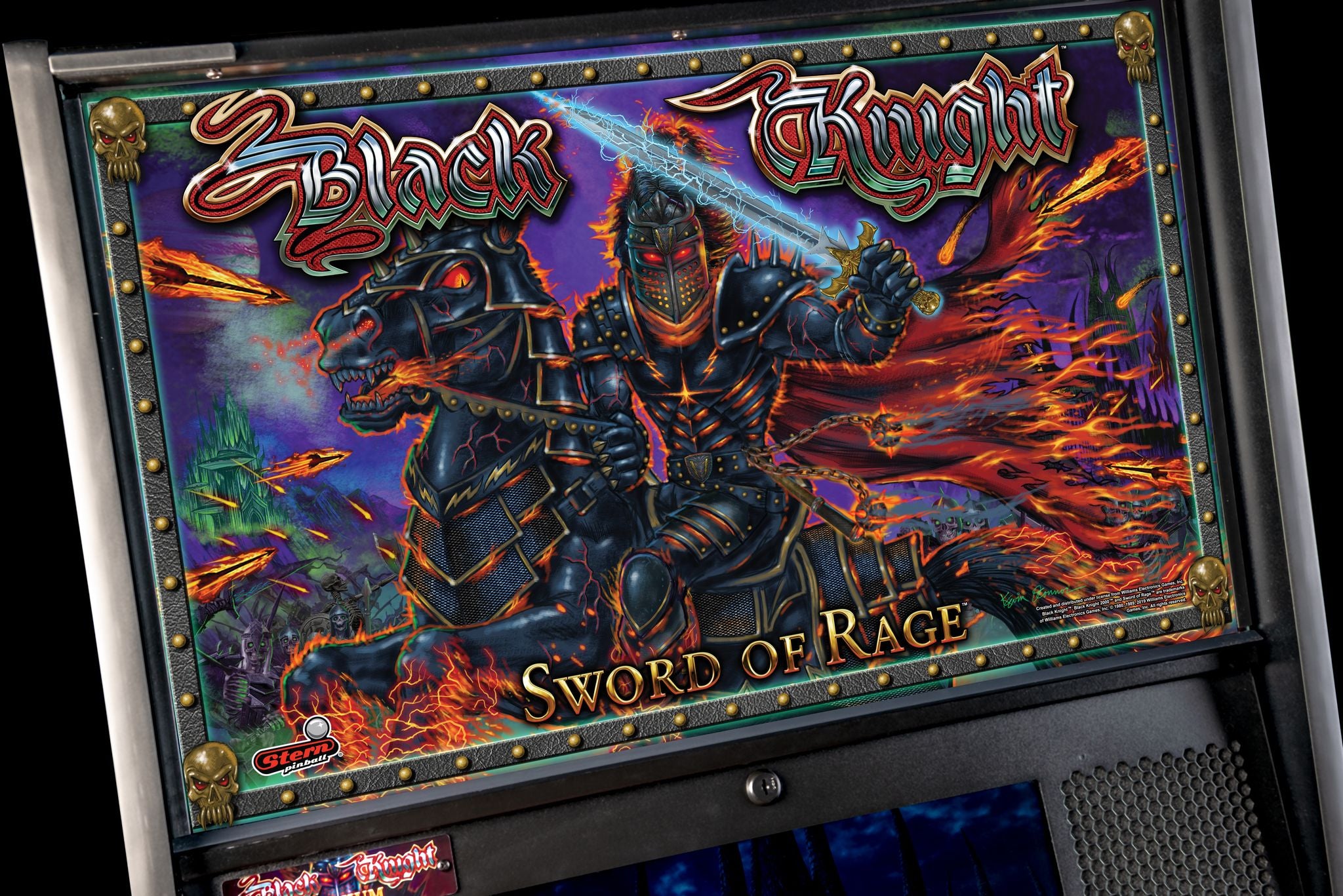 BLACK KNIGHT: SWORD OF RAGE PINBALL MACHINE