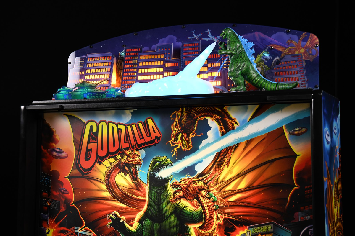 GODZILLA TOPPER – Lock Is Lit Pinball