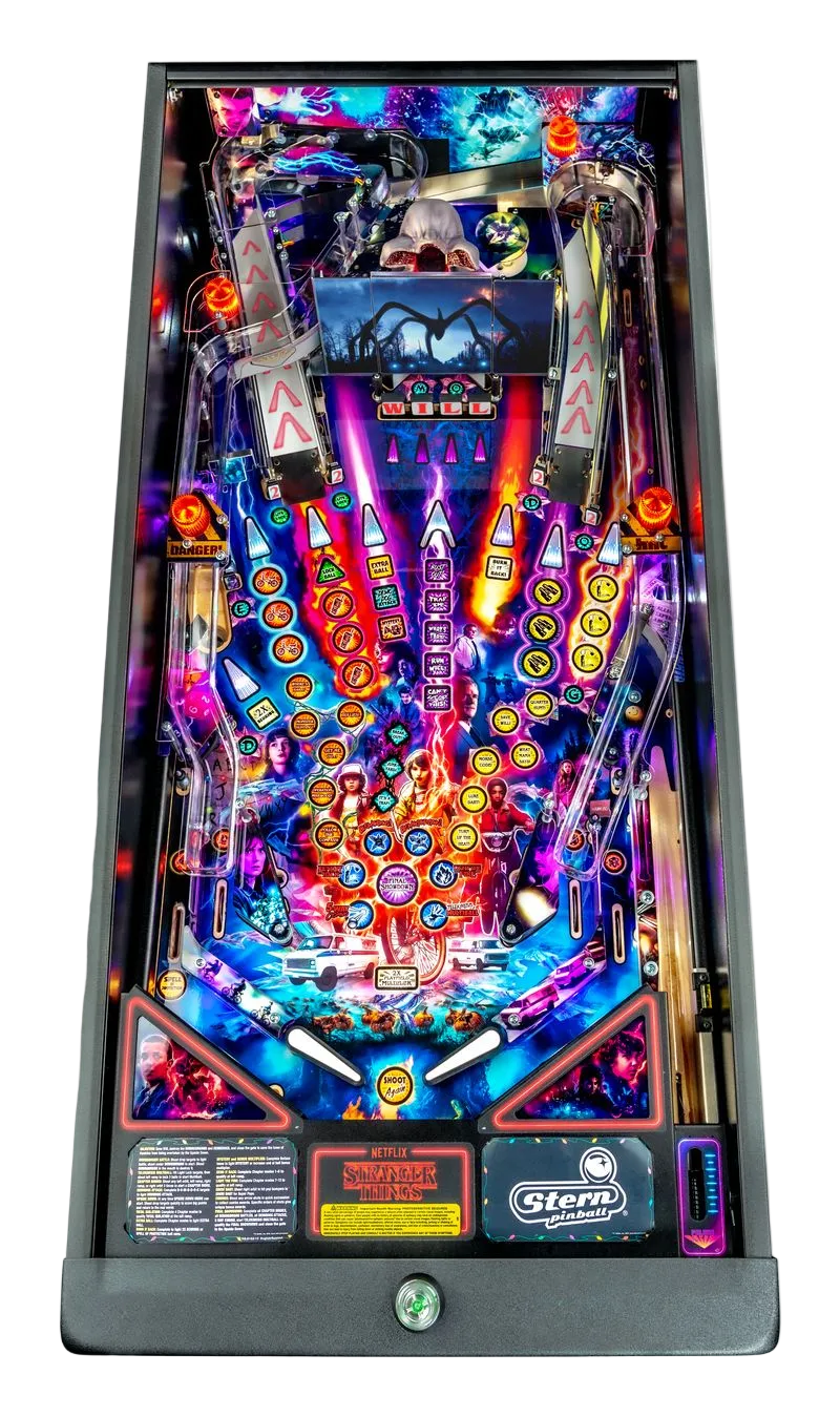 STRANGER THINGS PINBALL MACHINE