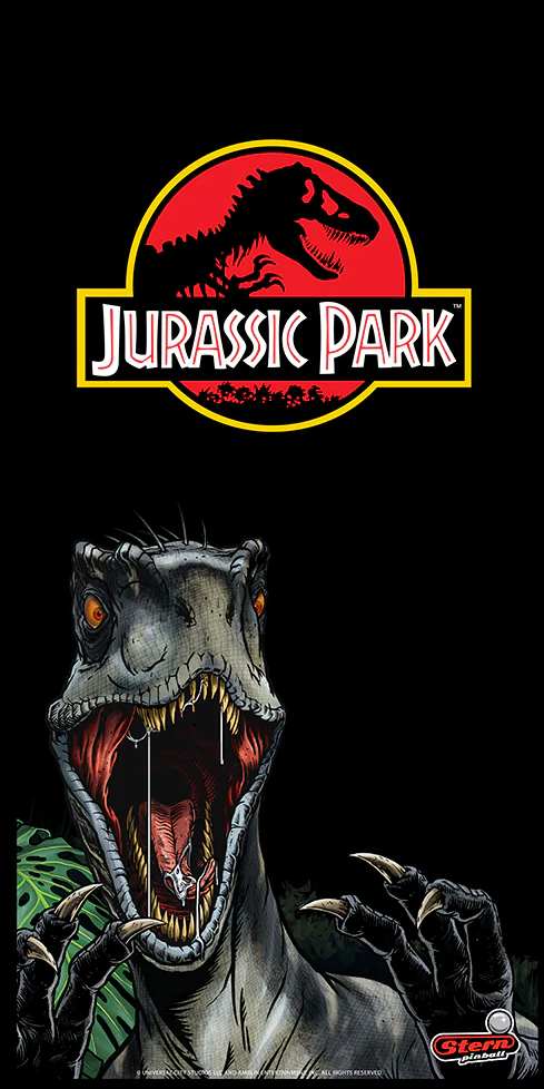 STERN'S JURASSIC PARK DUST COVER