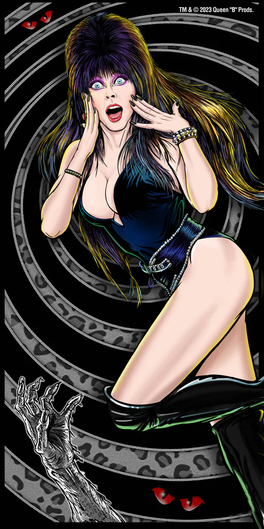 ELVIRA'S HOUSE OF HORRORS DUST COVER