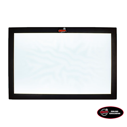 BLACK LED BACK-LIT TRANSLITE FRAME (LCD GAME DISPLAY STYLE)