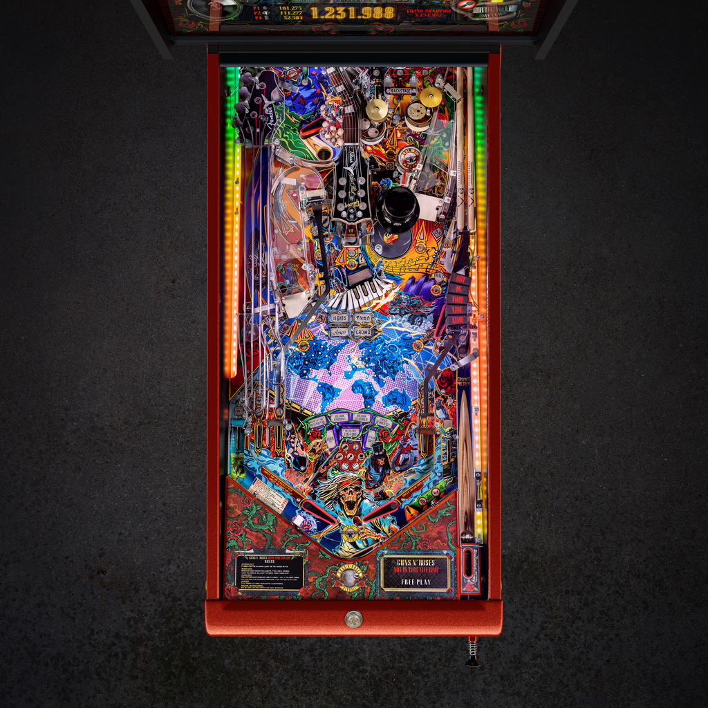 JJP GUNS N' ROSES PINBALL MACHINE (LE)