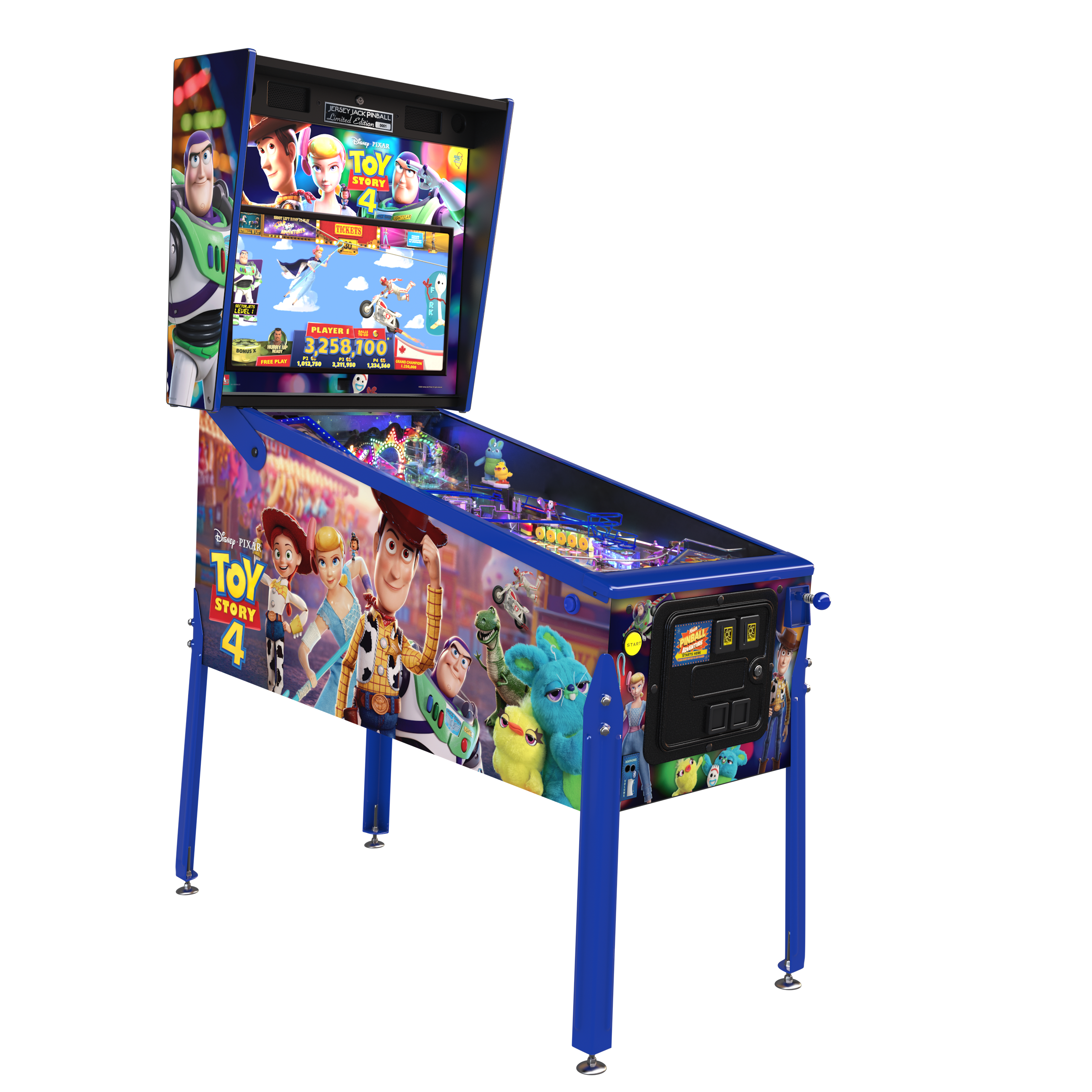JJP TOY STORY PINBALL MACHINE (LE)