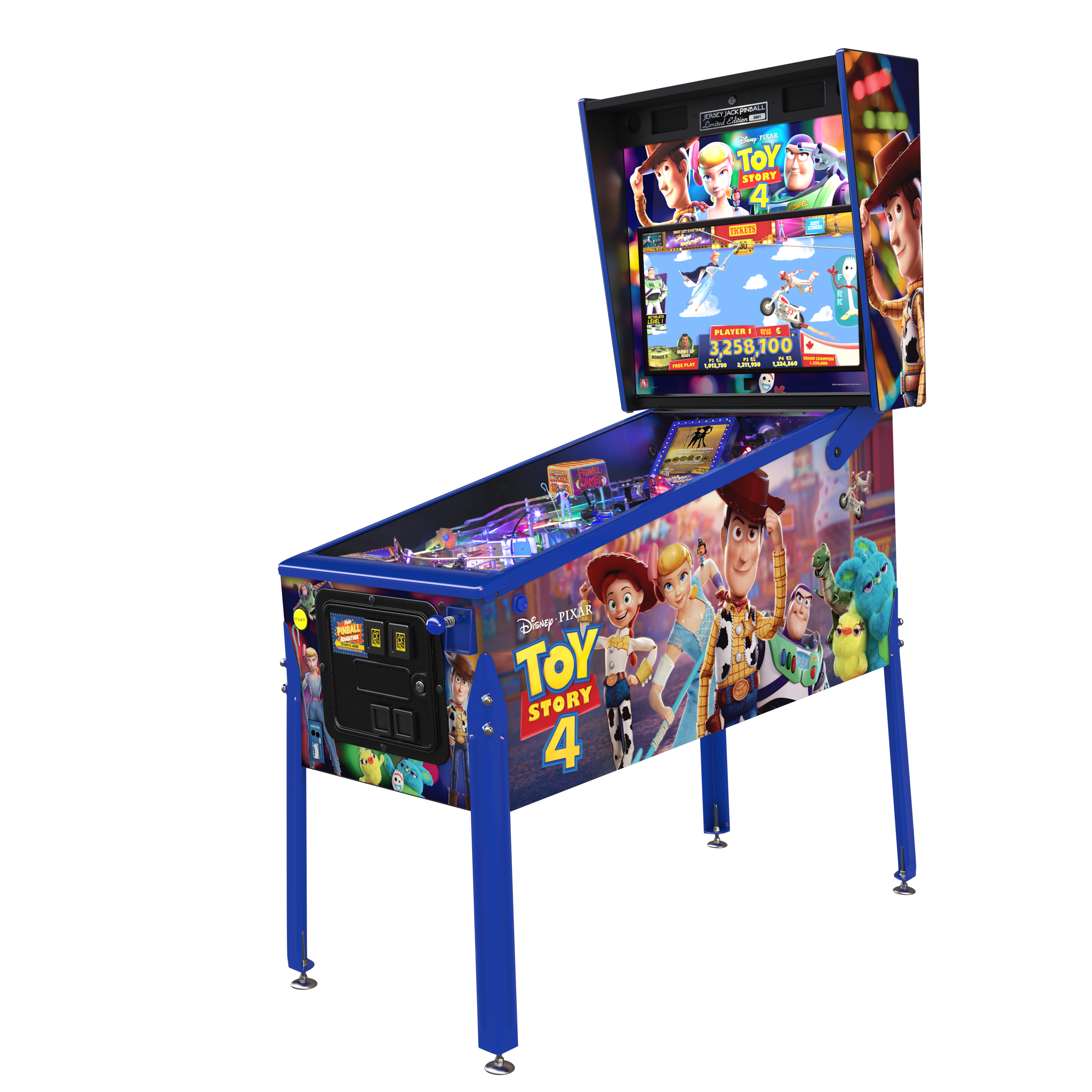 JJP TOY STORY PINBALL MACHINE (LE)