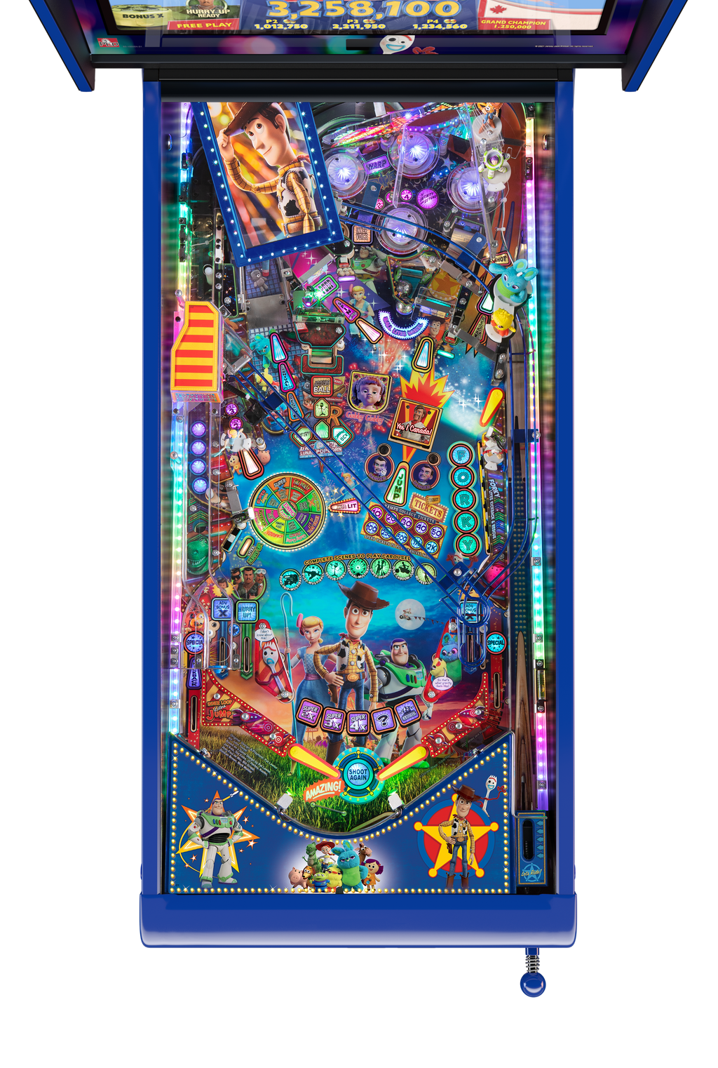 JJP TOY STORY PINBALL MACHINE (LE)