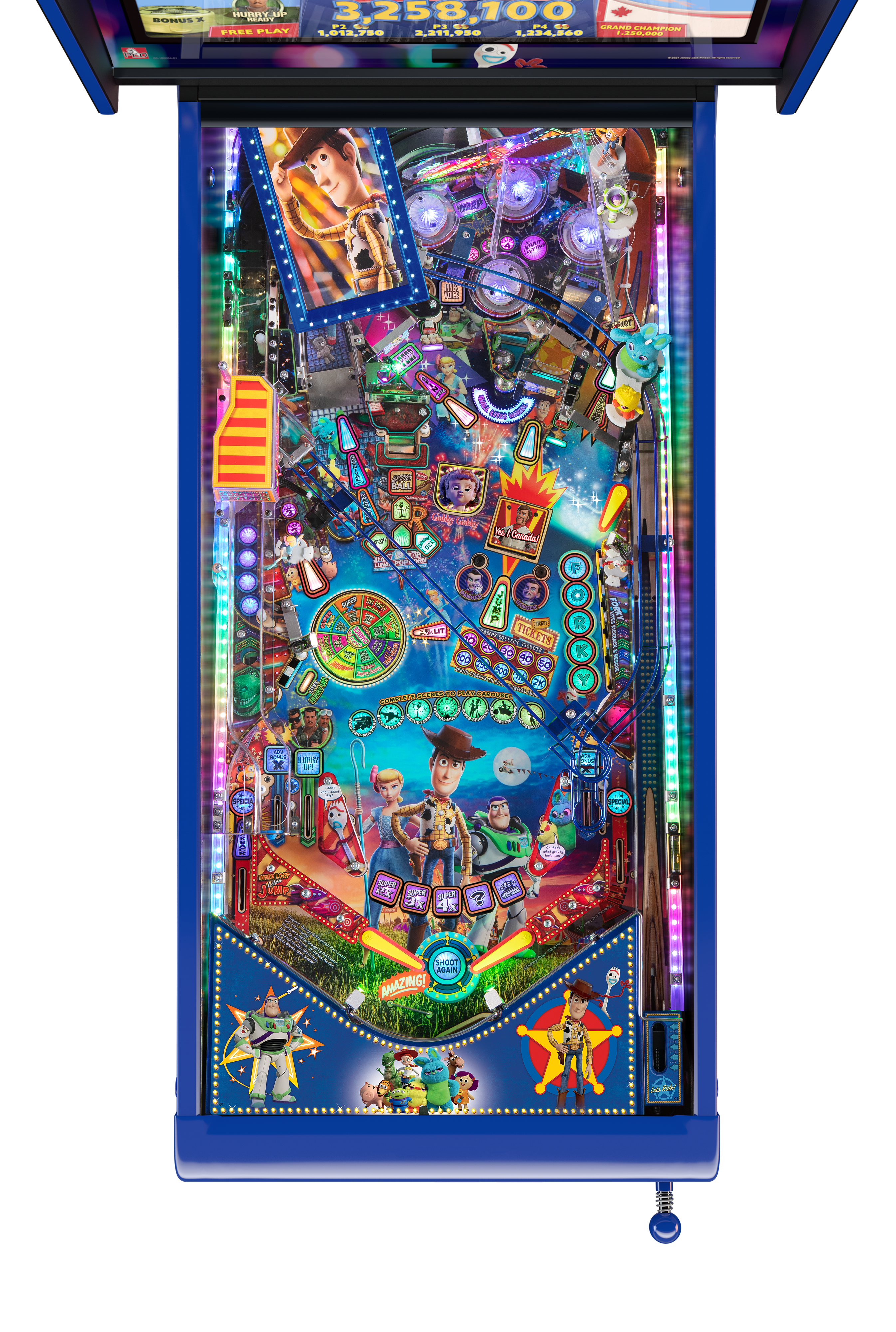 JJP TOY STORY PINBALL MACHINE (LE)