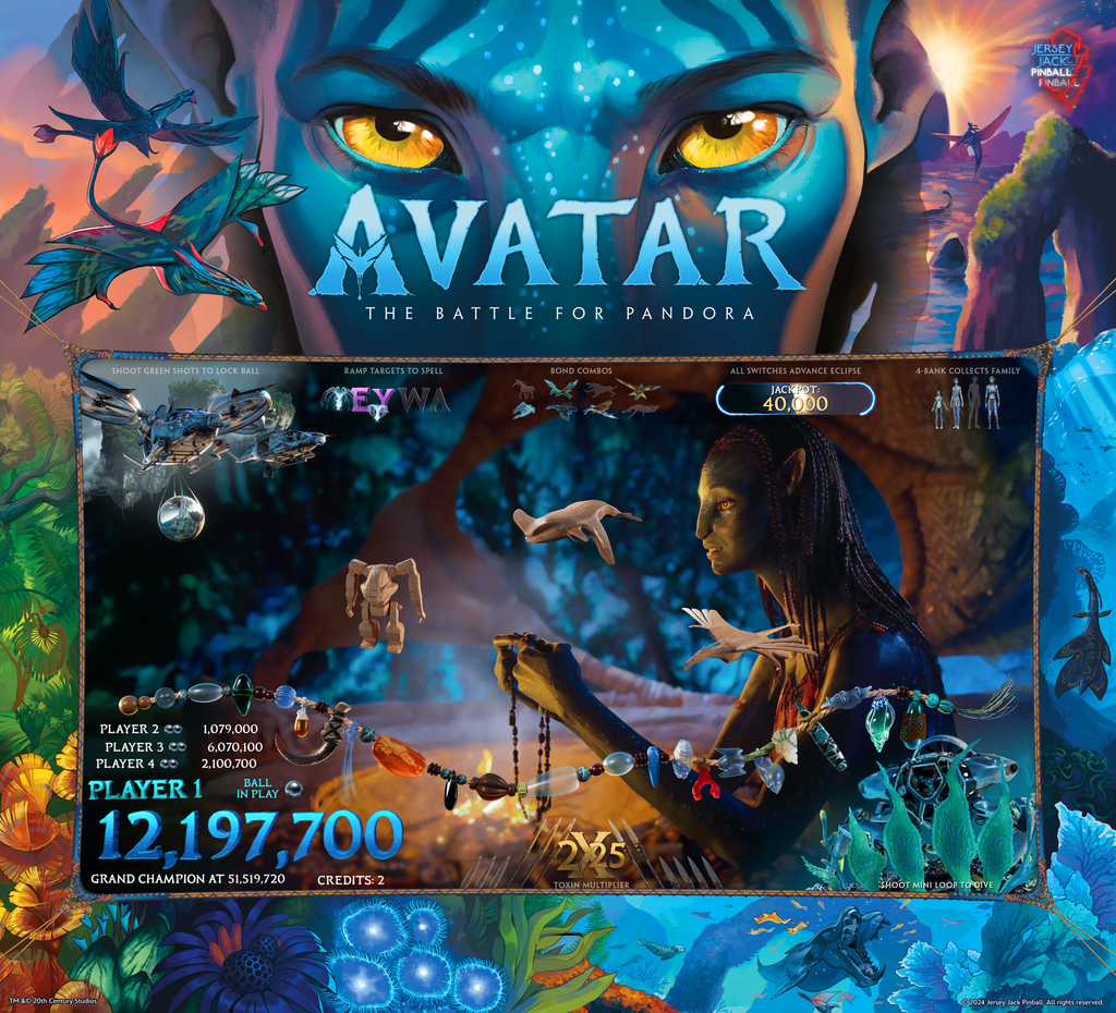 JJP AVATAR PINBALL MACHINE (CE)