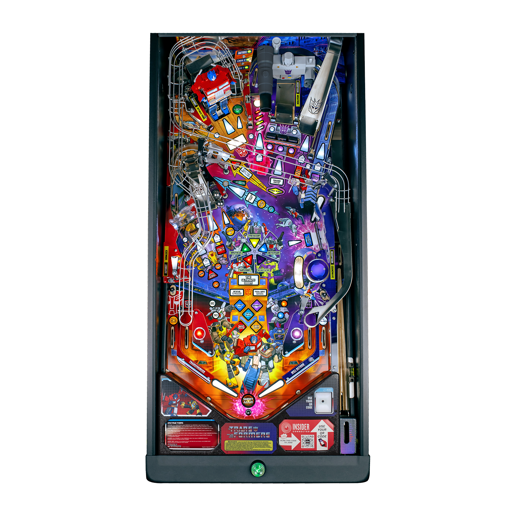 TRANSFORMERS: More Than Meets the Eye Pro Pinball Machine (DEPOSIT)