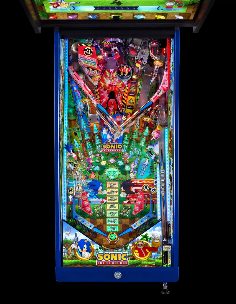 JJP SONIC SPECIAL EDITION PINBALL MACHINE