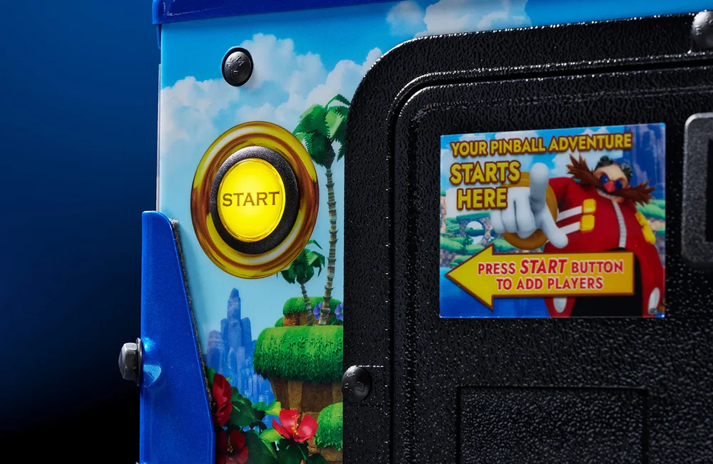 JJP SONIC SPECIAL EDITION PINBALL MACHINE