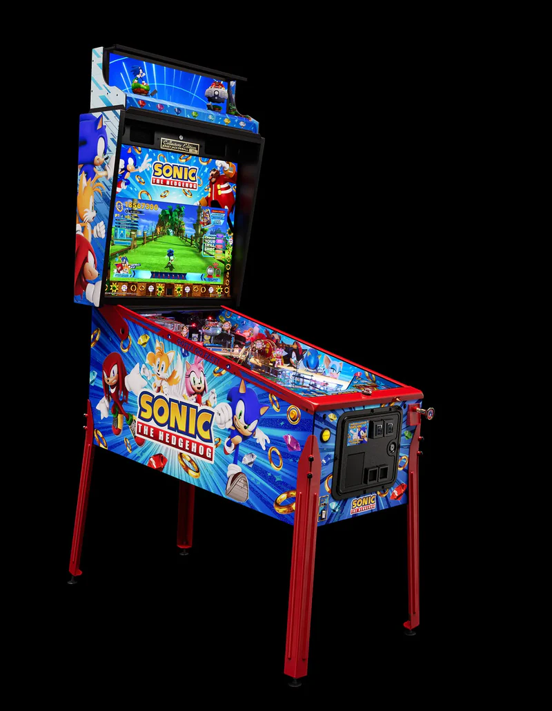 JJP SONIC COLLECTOR'S EDITION PINBALL MACHINE