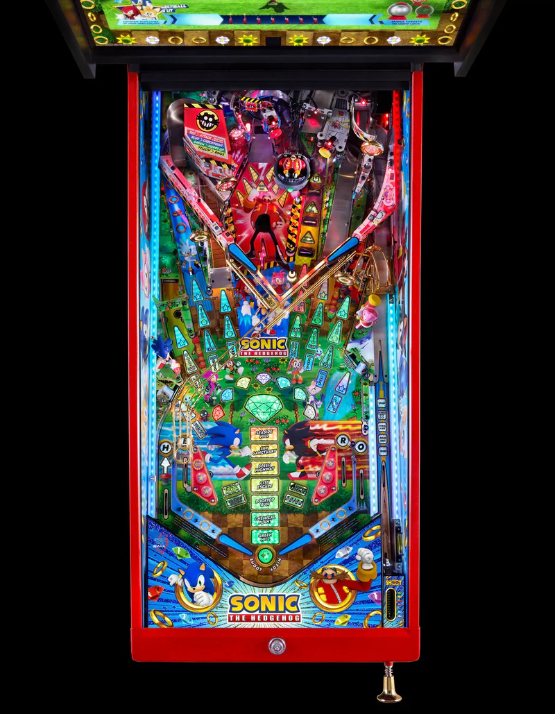 JJP SONIC COLLECTOR'S EDITION PINBALL MACHINE