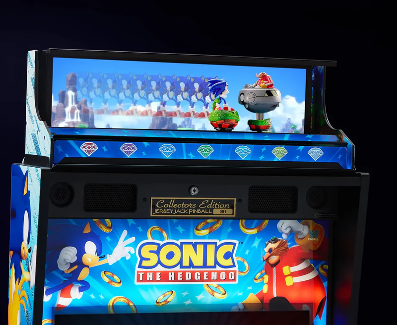 JJP SONIC COLLECTOR'S EDITION PINBALL MACHINE