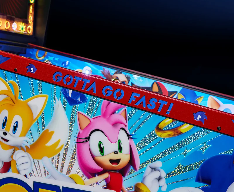 JJP SONIC COLLECTOR'S EDITION PINBALL MACHINE