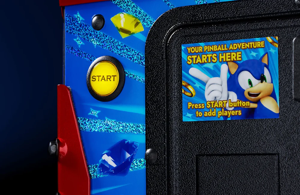 JJP SONIC COLLECTOR'S EDITION PINBALL MACHINE