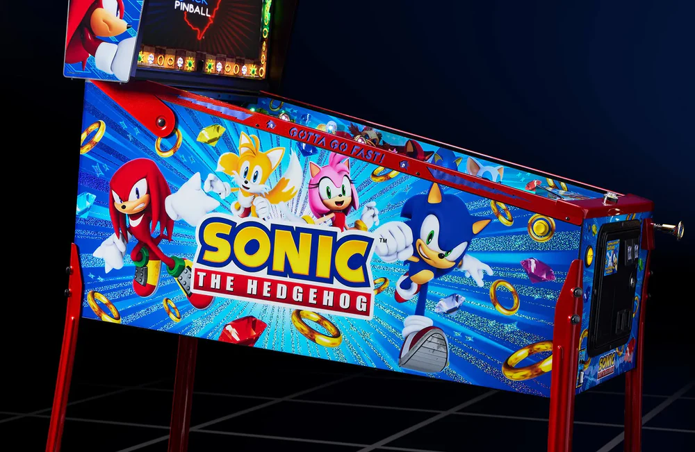 JJP SONIC COLLECTOR'S EDITION PINBALL MACHINE