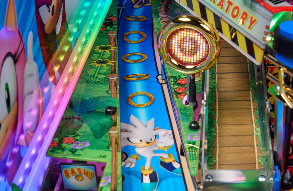 JJP SONIC COLLECTOR'S EDITION PINBALL MACHINE