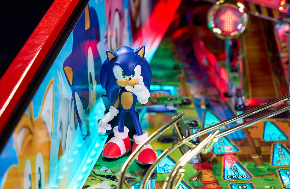 JJP SONIC COLLECTOR'S EDITION PINBALL MACHINE