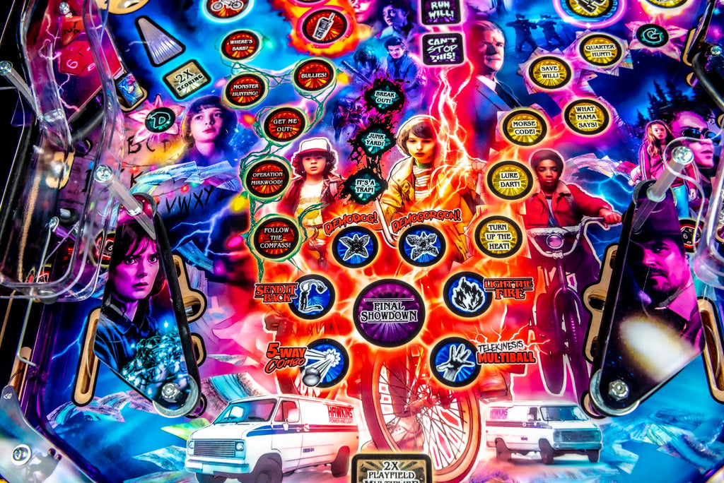 STRANGER THINGS PINBALL MACHINE