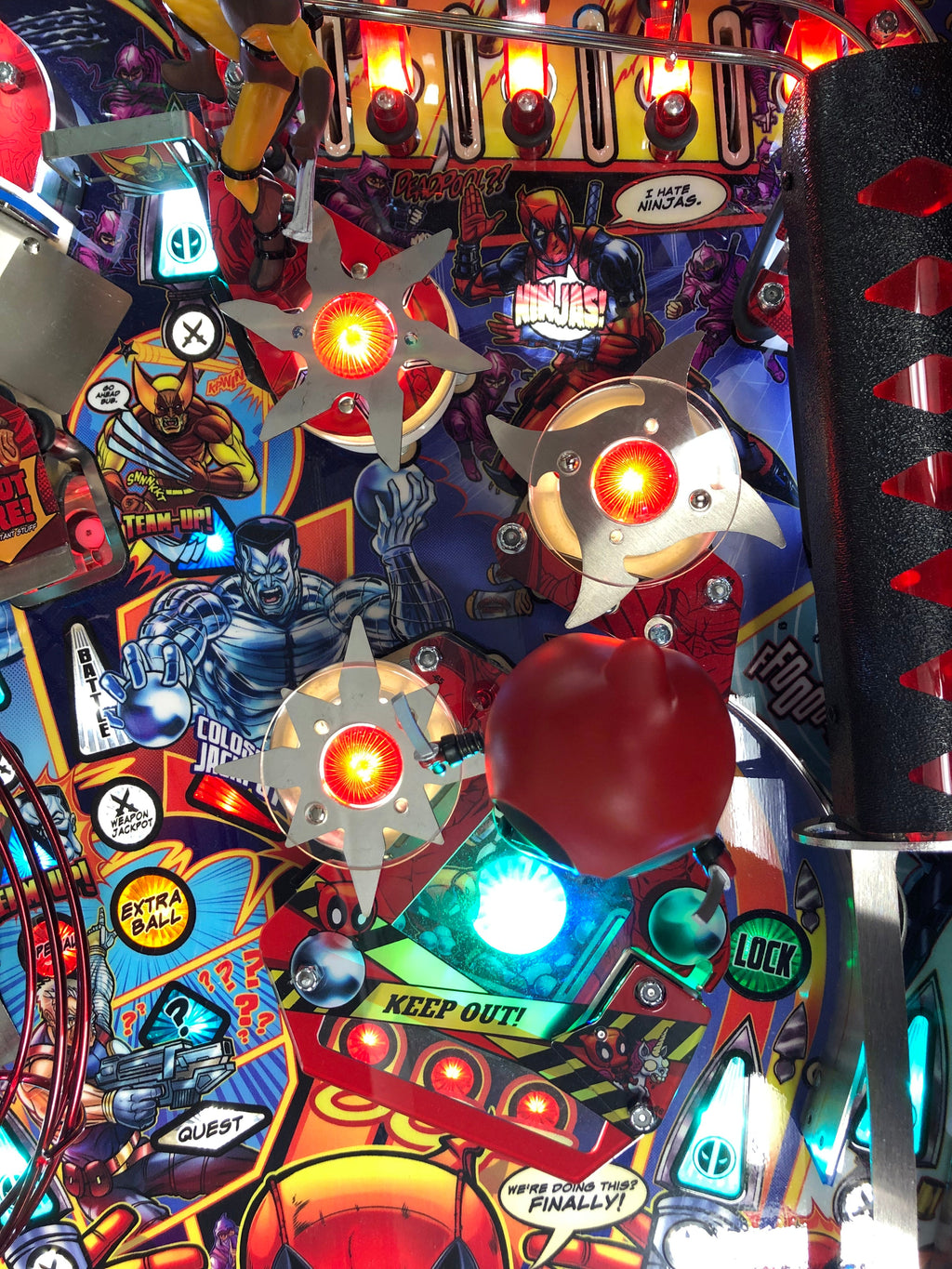 DEADPOOL POP BUMPER CAPS ACCESSORY KIT