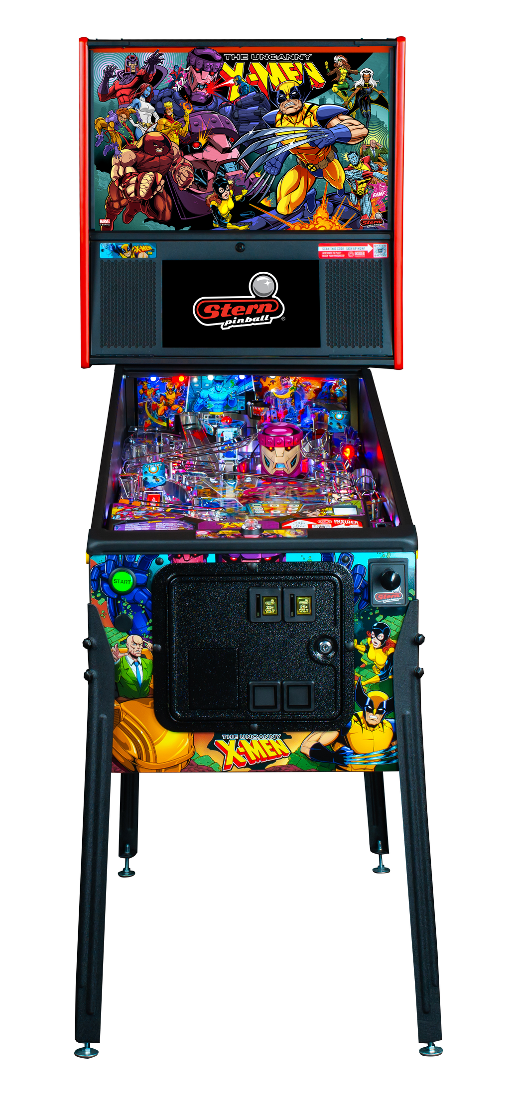 THE UNCANNY X-MEN PINBALL MACHINE
