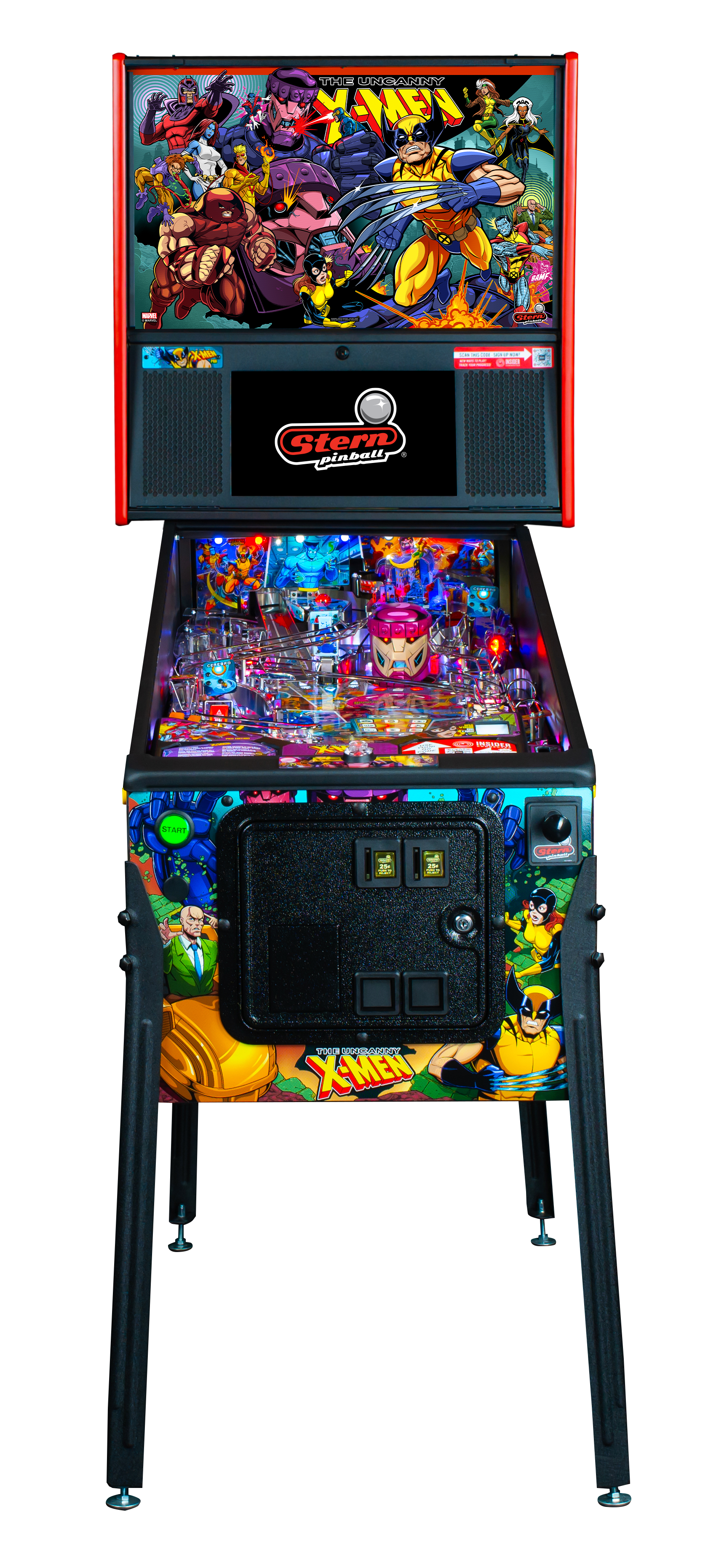 THE UNCANNY X-MEN PINBALL MACHINE