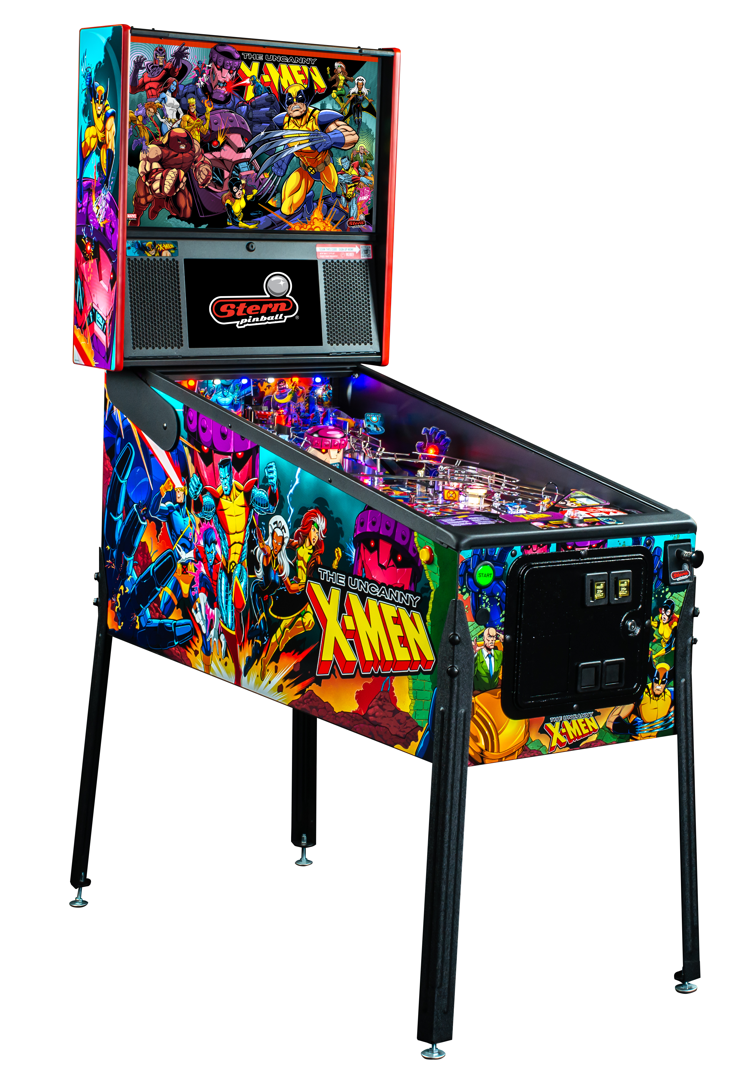 THE UNCANNY X-MEN PINBALL MACHINE