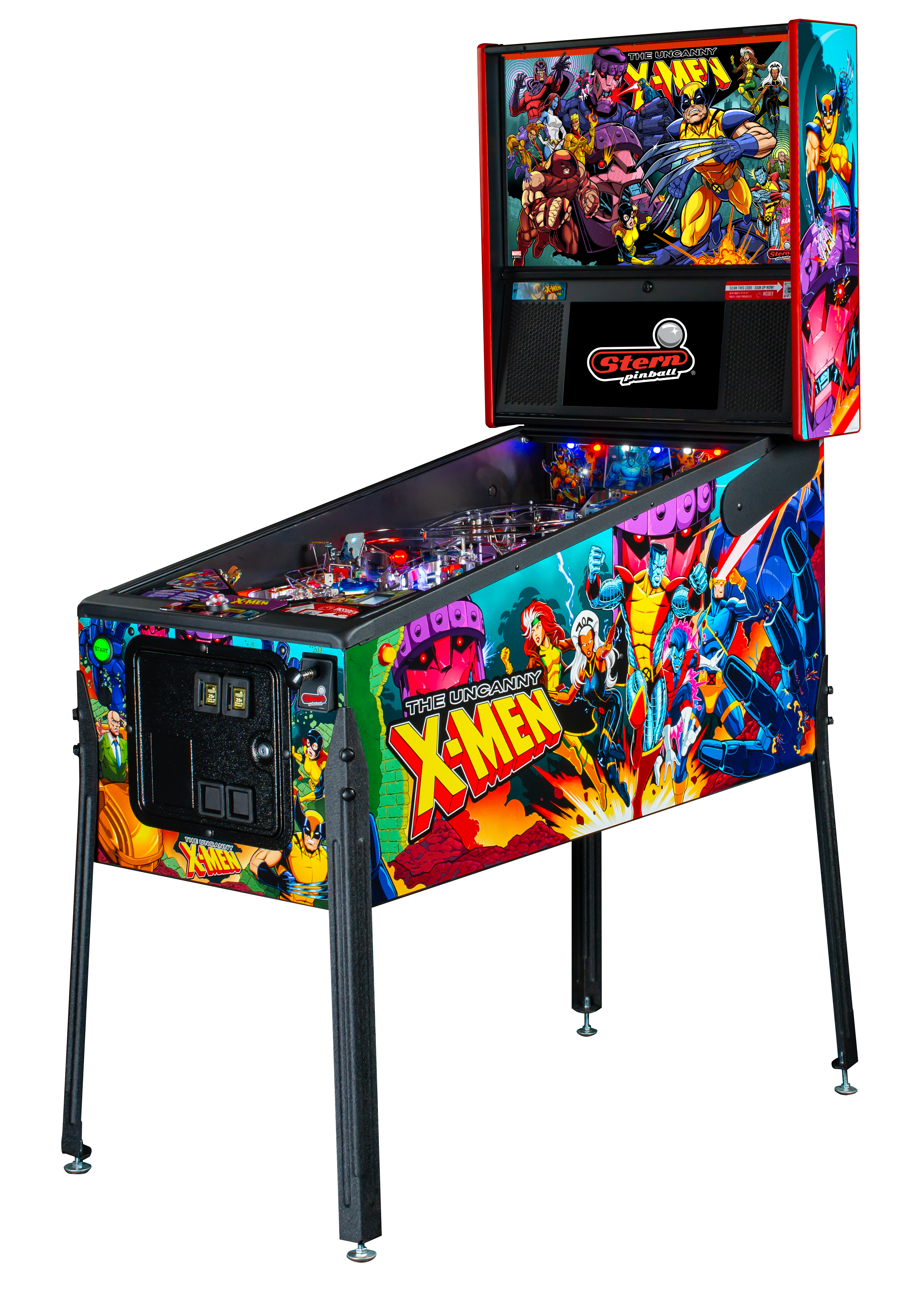 THE UNCANNY X-MEN PINBALL MACHINE
