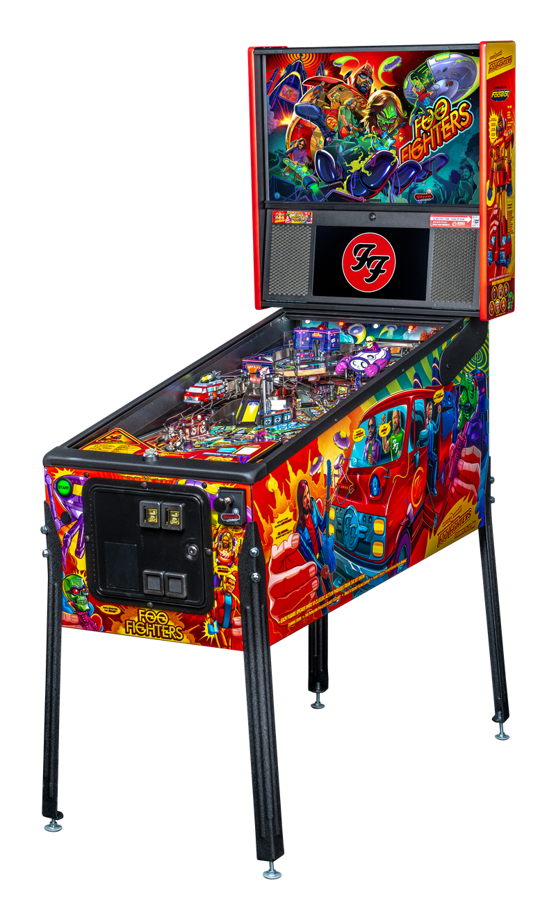 FOO FIGHTERS PINBALL MACHINE