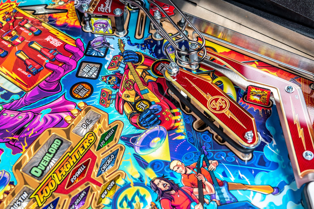 FOO FIGHTERS PINBALL MACHINE