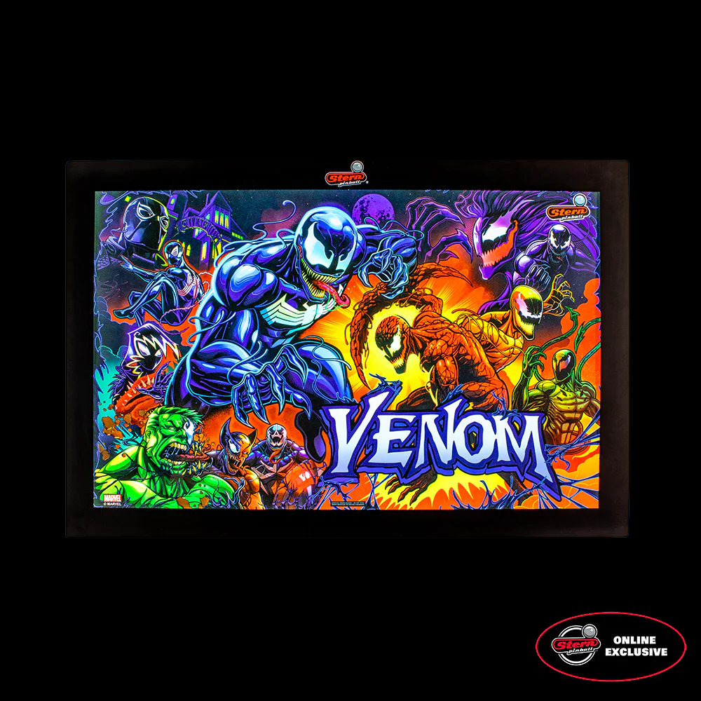 BLACK LED BACK-LIT TRANSLITE FRAME (LCD GAME DISPLAY STYLE)