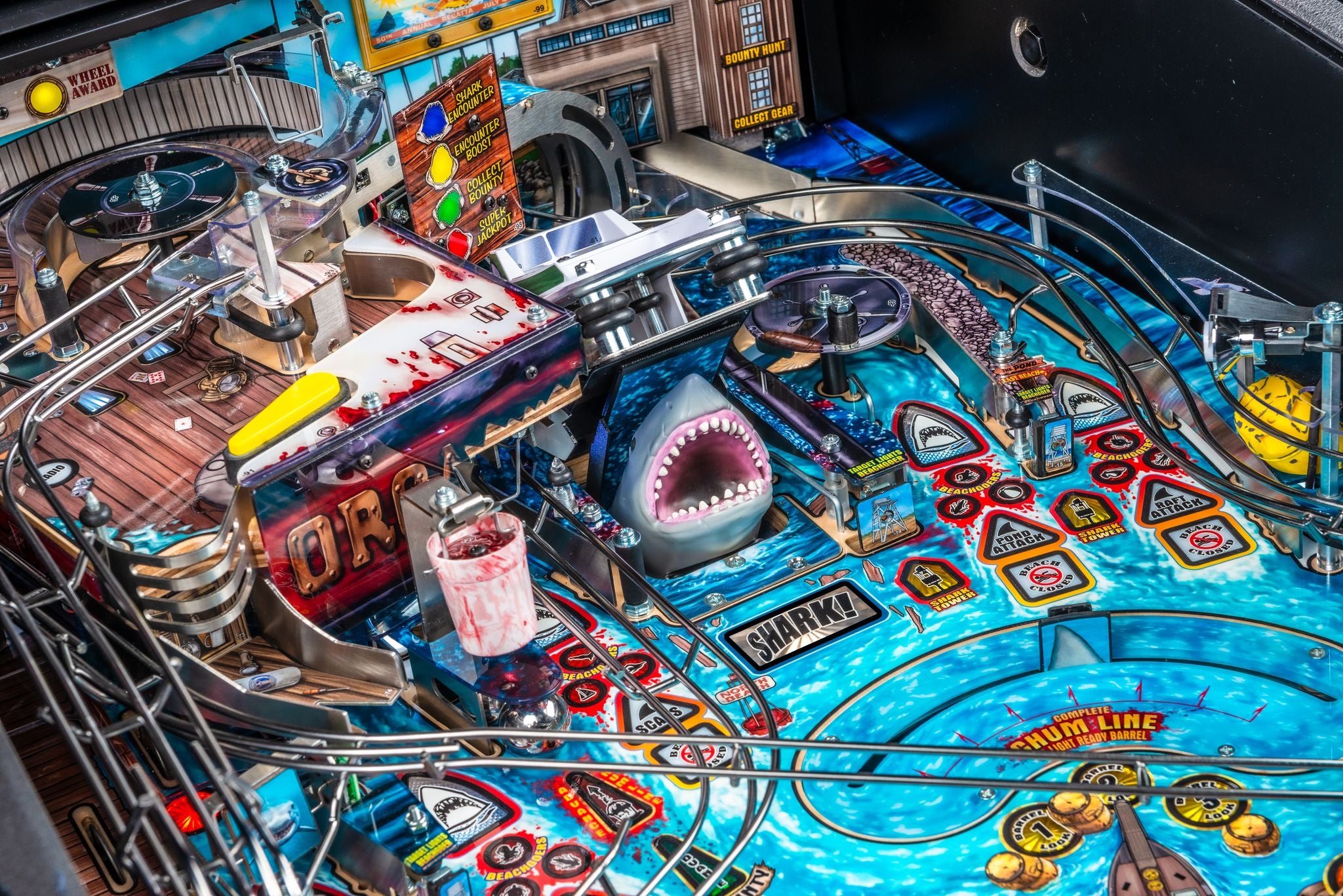 JAWS PINBALL MACHINE