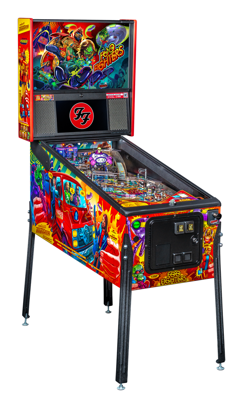 FOO FIGHTERS PINBALL MACHINE