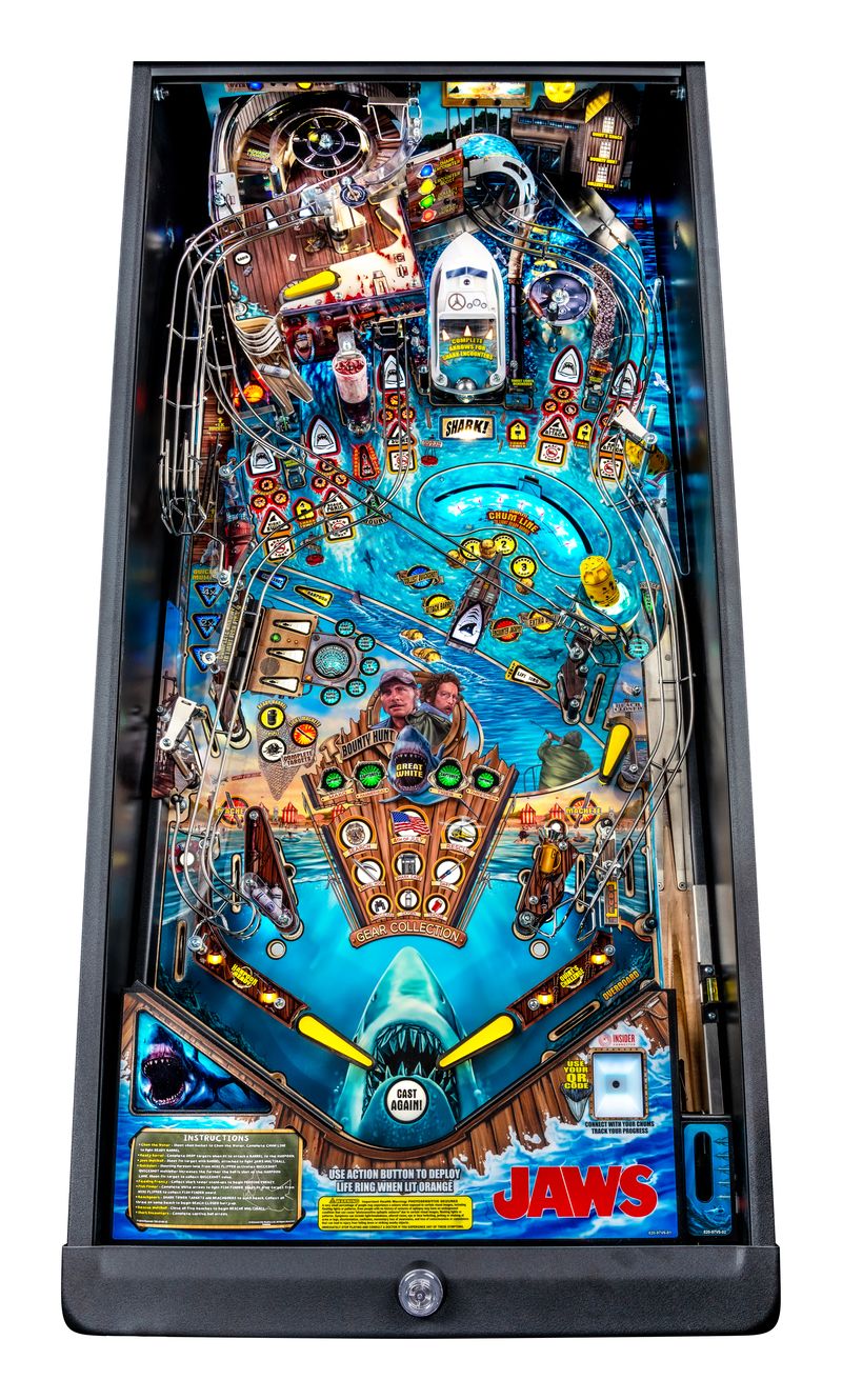 JAWS PINBALL MACHINE